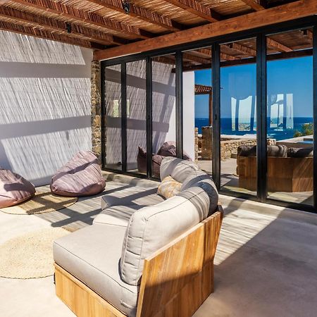 Trinity Mykonos - Beachfront Villa Platys Gialos  Exteriér fotografie