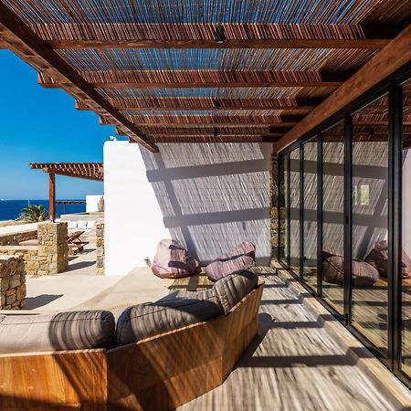 Trinity Mykonos - Beachfront Villa Platys Gialos  Exteriér fotografie