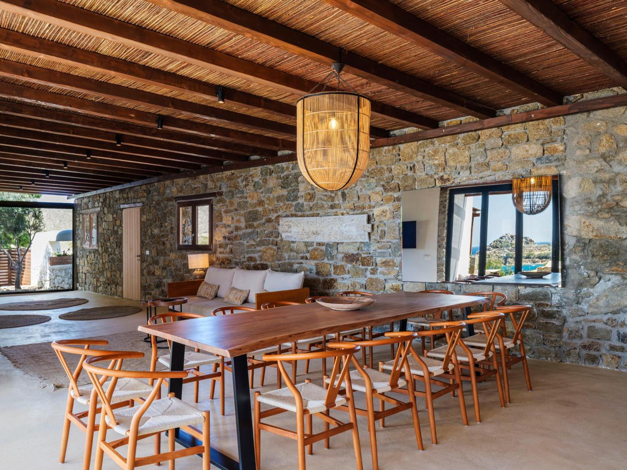 Trinity Mykonos - Beachfront Villa Platys Gialos  Exteriér fotografie